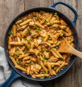 One Pot Creamy Cajun Chicken Pasta