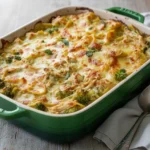 One-pan Chicken and Broccoli Lasagne