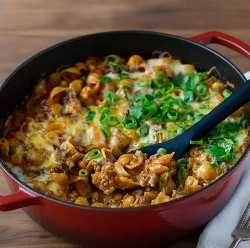 One-Pan Taco Mac and Cheese