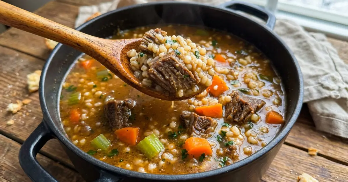 Beef Barley Soup