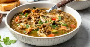 Chicken Lentil Soup (Hearty & Cozy)