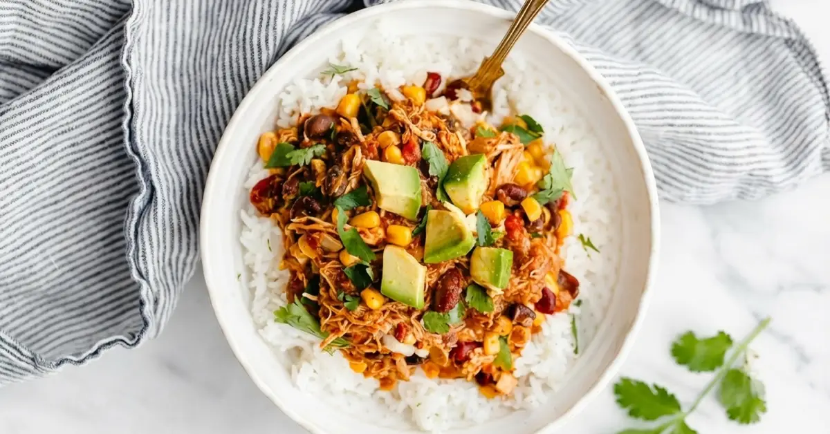 Crock Pot Chicken Taco Chili
