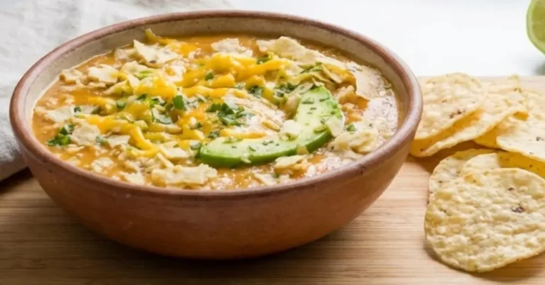 Green Chicken Enchilada Soup