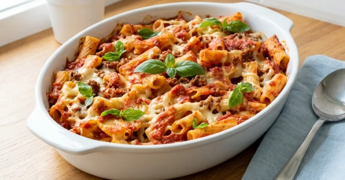 Instant Pot Baked Ziti