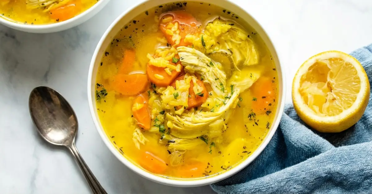 Instant Pot Chicken and Rice Soup