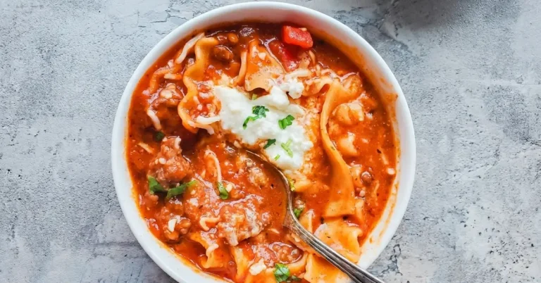 Instant Pot Lasagna Soup