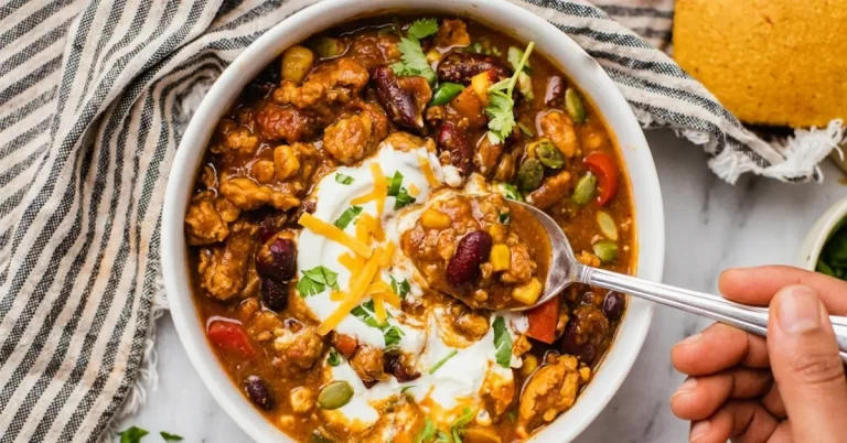 Instant Pot Pumpkin Turkey Chili