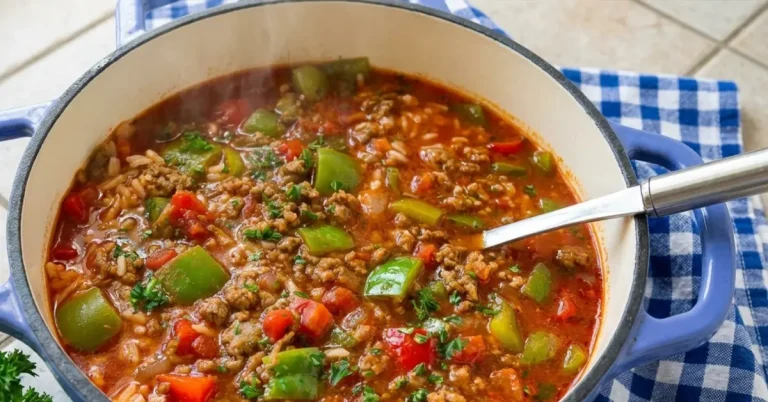 Stuffed Pepper Soup