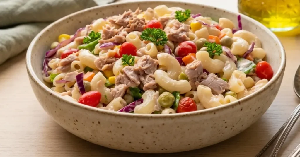 Tuna Macaroni Salad