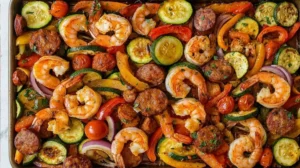 Cajun Shrimp and Sausage Sheet Pan (30-Minutes)