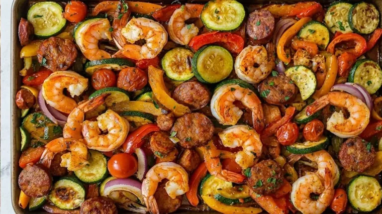 Cajun Shrimp and Sausage Sheet Pan (30-Minutes)